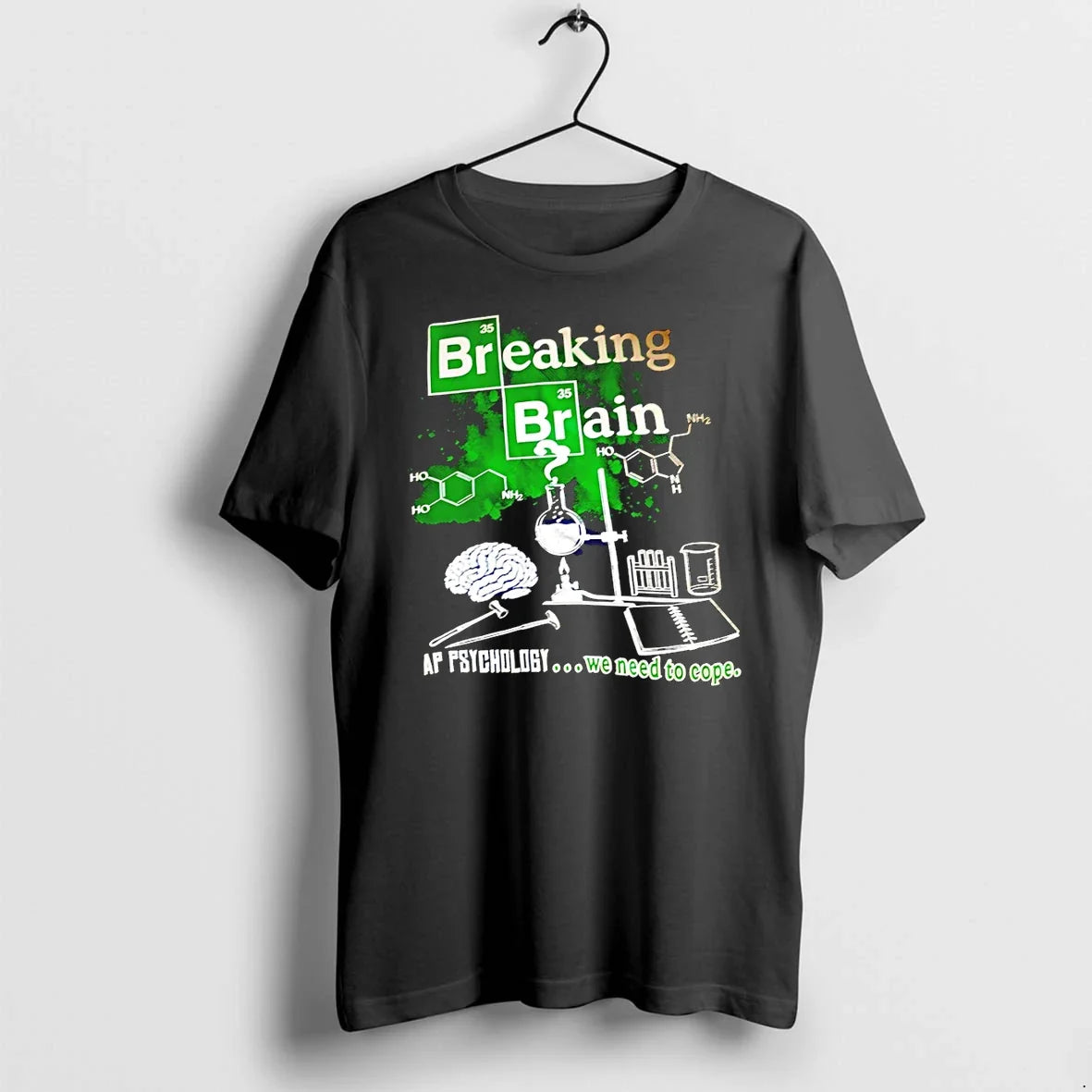 Classic Breaking Brain Ap Psychology We Need To Cope Shirts Sweater Unisex T-shirt, Sweatshirt, Hoodie, Long Sleeve Tee - T-Shirt, Sweatshirt, Hoodie
