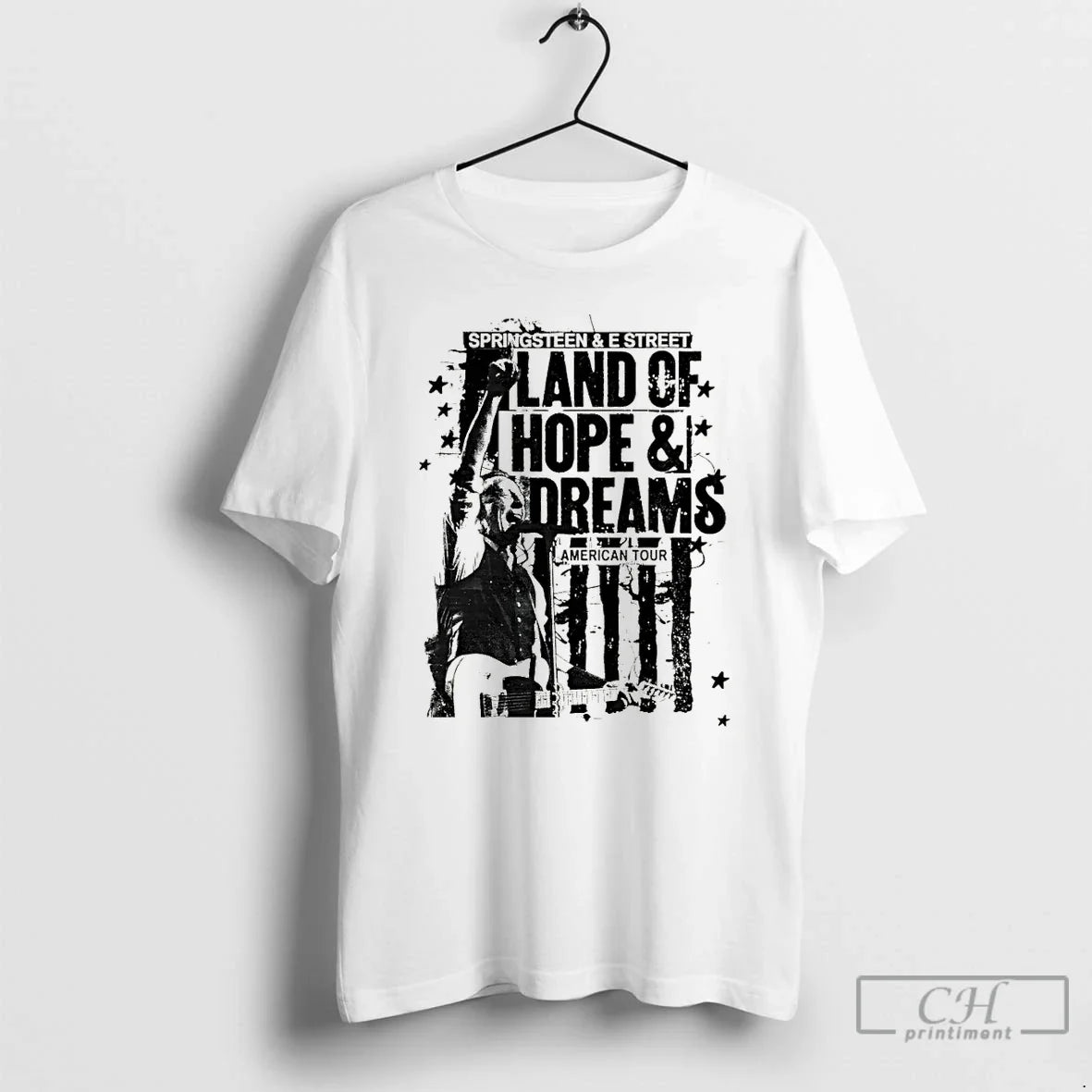 Classic Bruce Springsteen Tour 2026 Land Of Hope And Dreams Tour Unisex T-shirt, Sweatshirt, Hoodie, Long Sleeve Tee - T-Shirt, Sweatshirt, Hoodie