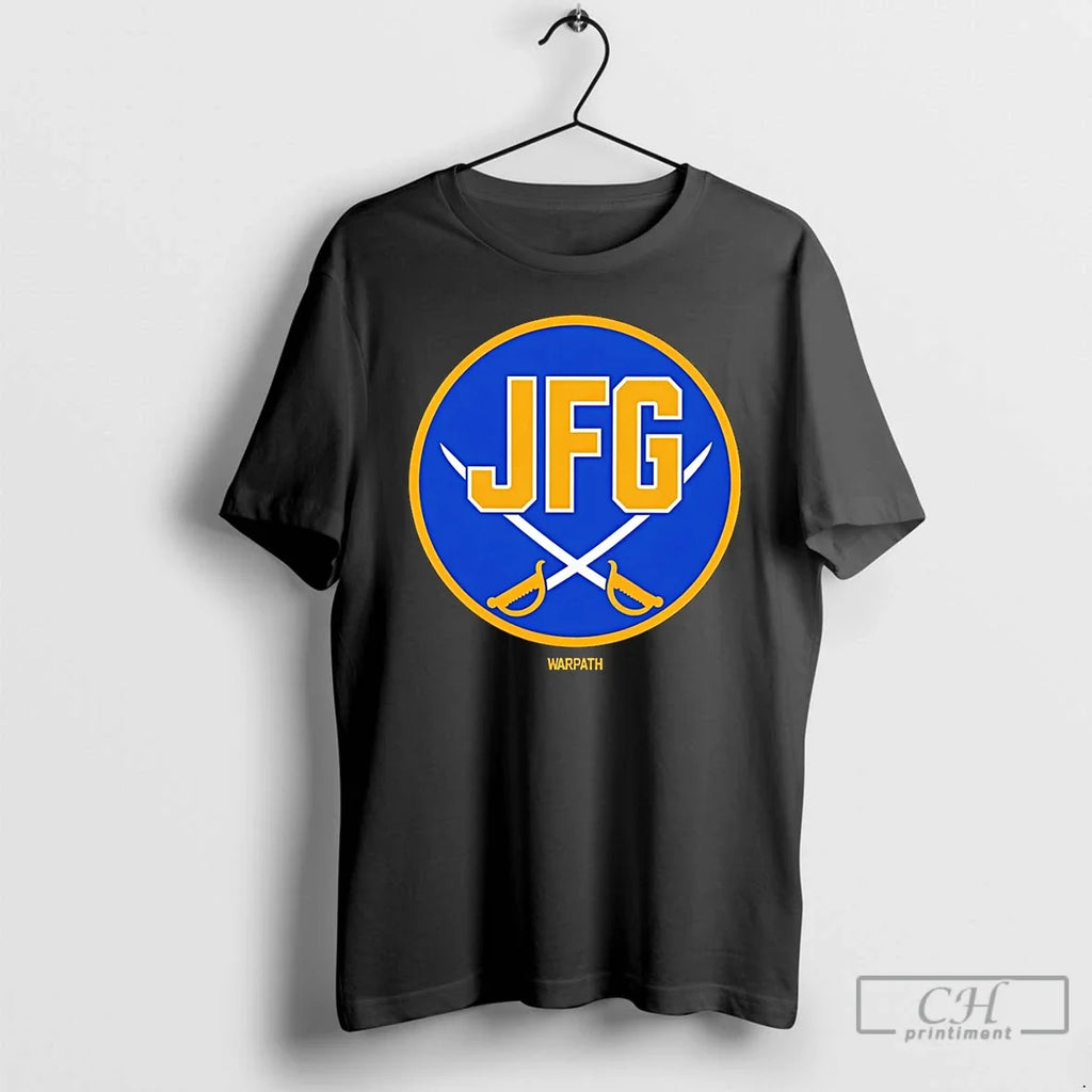 Classic Buffalo Sabres Hockey Jfg Warpath Logo 2026 Unisex T-shirt, Sweatshirt, Hoodie, Long Sleeve Tee - T-Shirt, Sweatshirt, Hoodie