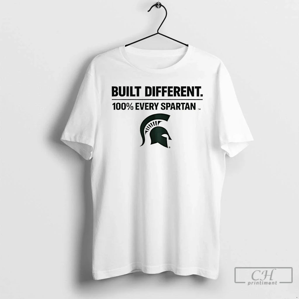 Classic Built Different Michigan State Spartans Basketball Nba 2026 Unisex T-shirt, Sweatshirt, Hoodie, Long Sleeve Tee - T-Shirt, Sweatshirt, Hoodie