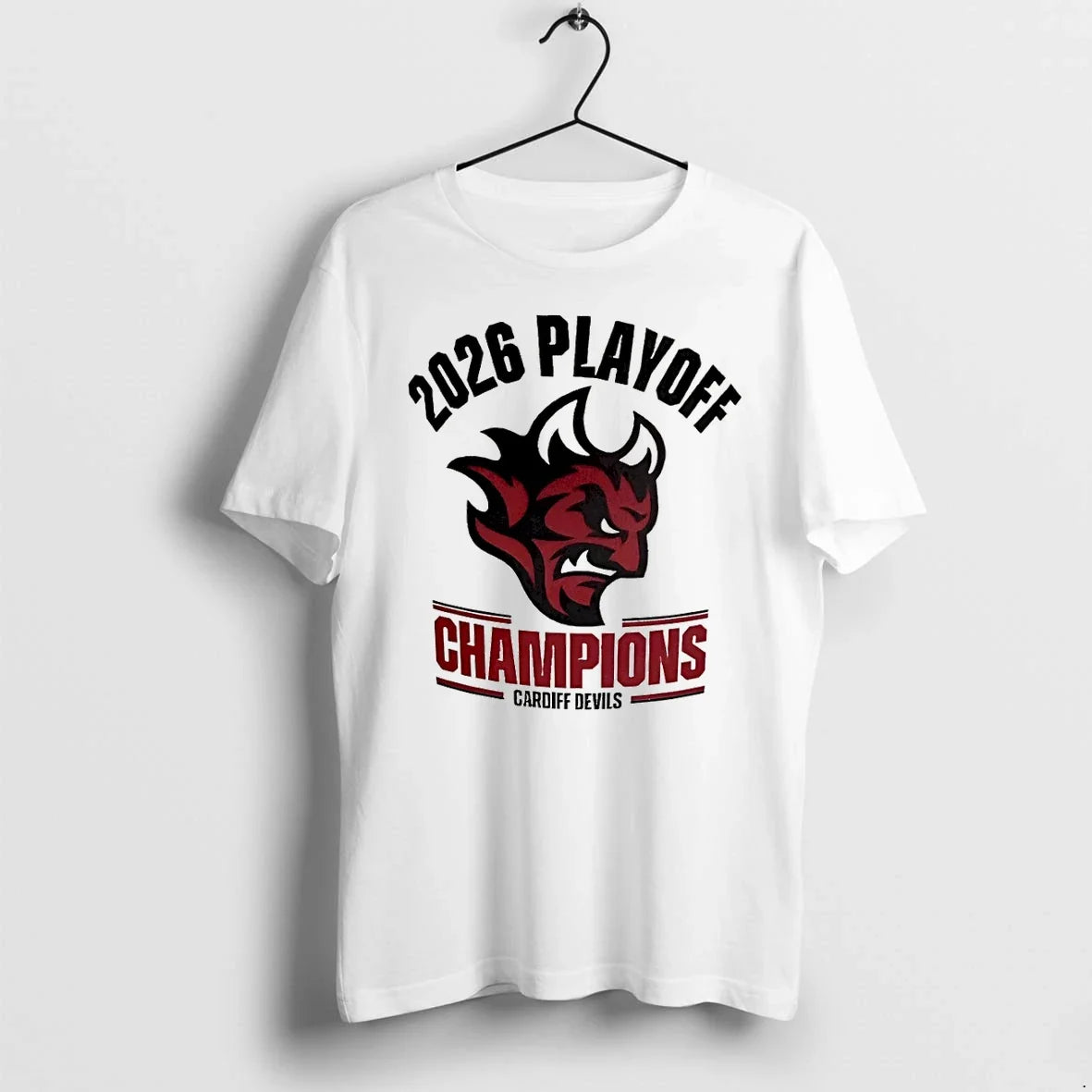 Classic Cardiff Devils Elite Ice Hockey League Playoff Championship Shirts Sweater Unisex T-shirt, Sweatshirt, Hoodie, Long Sleeve Tee - T-Shirt, Sweatshirt, Hoodie