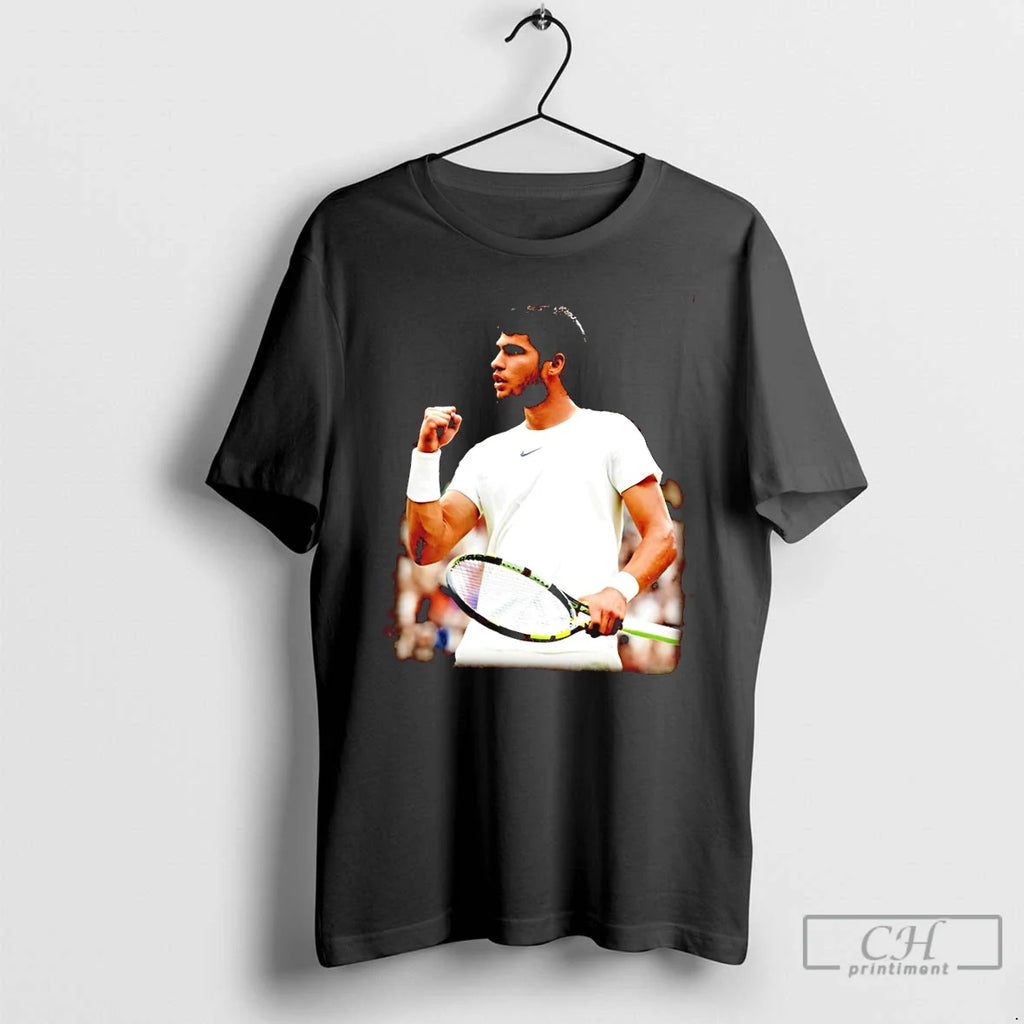 Classic Carlos Alcaraz Tennis Photo Vintage Unisex T-shirt, Sweatshirt, Hoodie, Long Sleeve Tee - T-Shirt, Sweatshirt, Hoodie