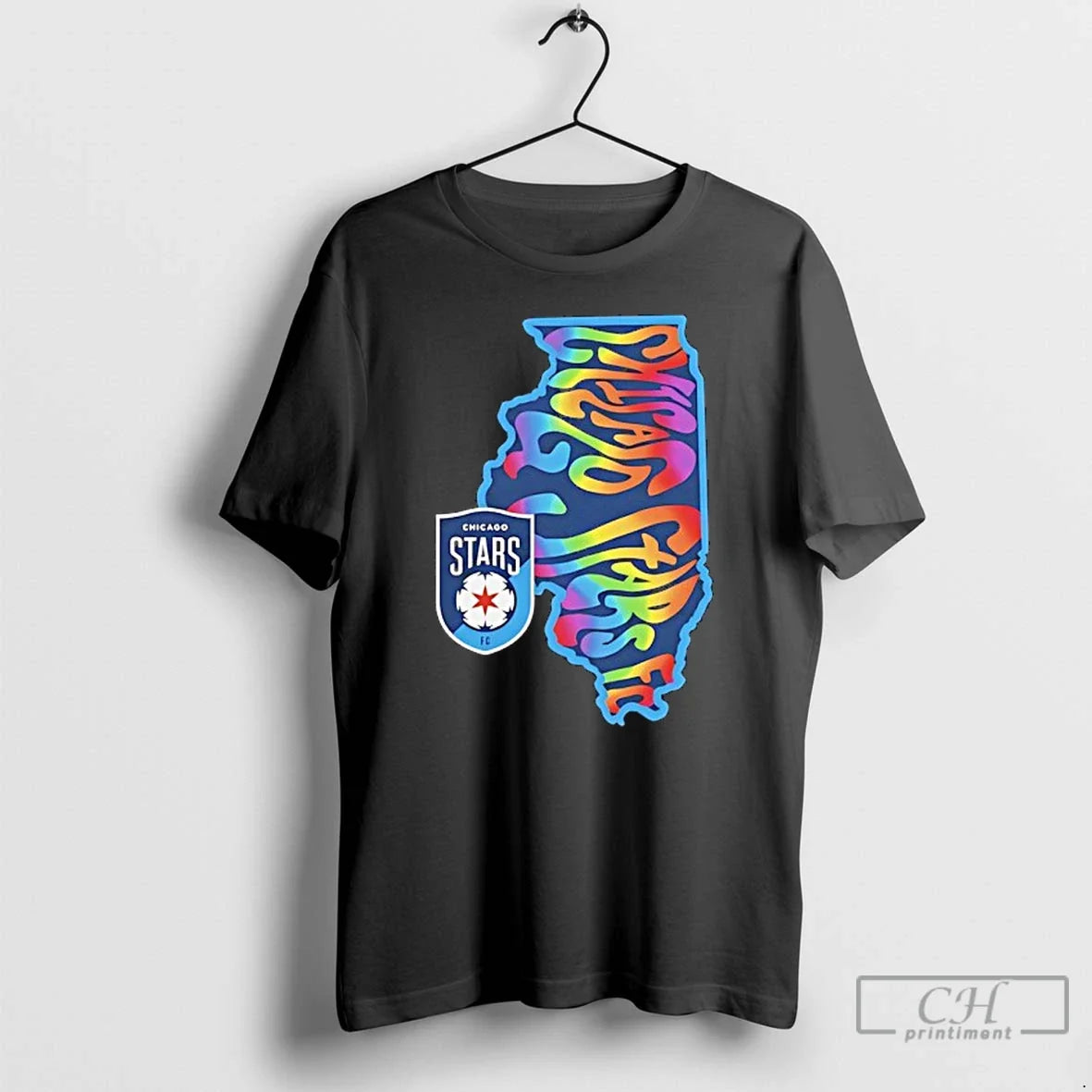 Classic Chicago Stars Fc Groovy Pride State 2026 Unisex T-shirt, Sweatshirt, Hoodie, Long Sleeve Tee - T-Shirt, Sweatshirt, Hoodie