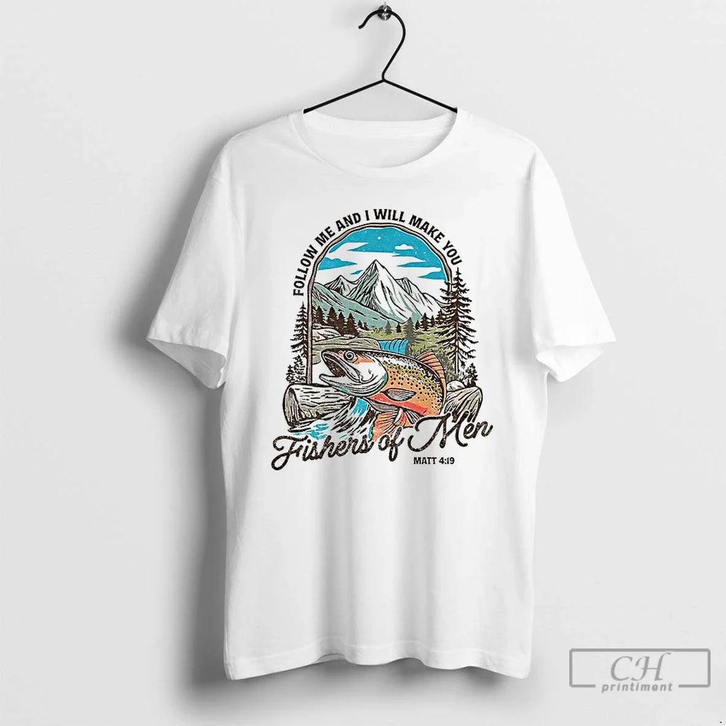 Classic Christian Fishing Follow Me I Will Make You Fishers Vintage T-Shirts, Hoodie, Sweatshirt - T-Shirt, Sweatshirt, Hoodie