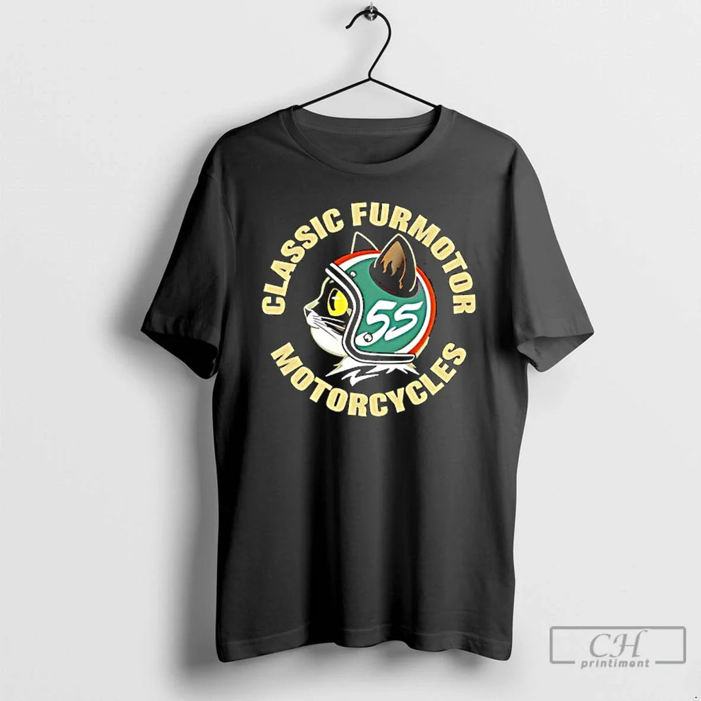 Classic Classic Furmotor Motorcycles Retro Cat T-Shirts, Hoodie, Sweatshirt - T-Shirt, Sweatshirt, Hoodie