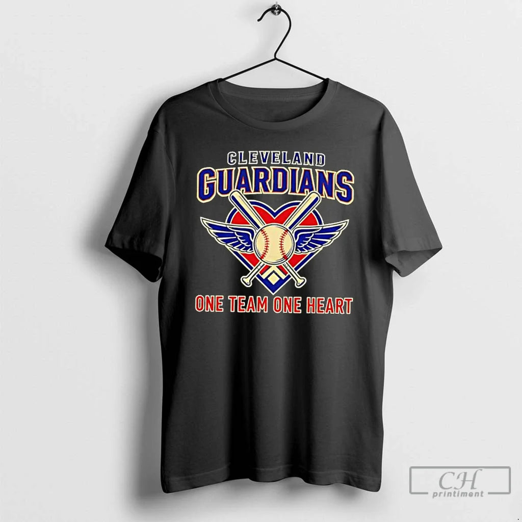 Classic Cleveland Guardians One Team One Heart T-Shirts, Hoodie, Sweatshirt - T-Shirt, Sweatshirt, Hoodie