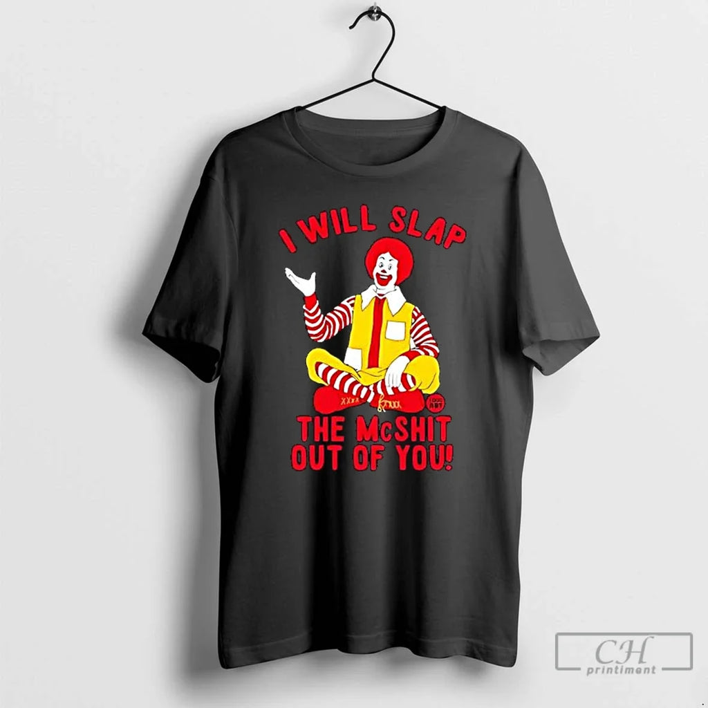 Classic Clown I Will Slap Art Mcshit Out You T-Shirts, Hoodie, Sweatshirt - T-Shirt, Sweatshirt, Hoodie