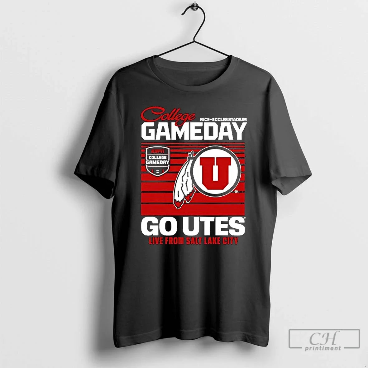 Classic College Gameday Rice Eccles Stadium Go Utes Live Salt Lake City T-Shirts, Hoodie, Sweatshirt - T-Shirt, Sweatshirt, Hoodie