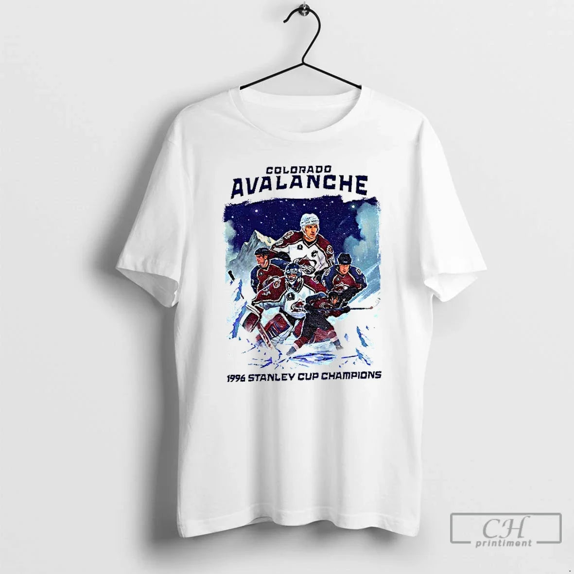 Classic Colorado Avalanche Stanley Cup 1996 Stanley Cup Champions T-Shirts, Hoodie, Sweatshirt - T-Shirt, Sweatshirt, Hoodie