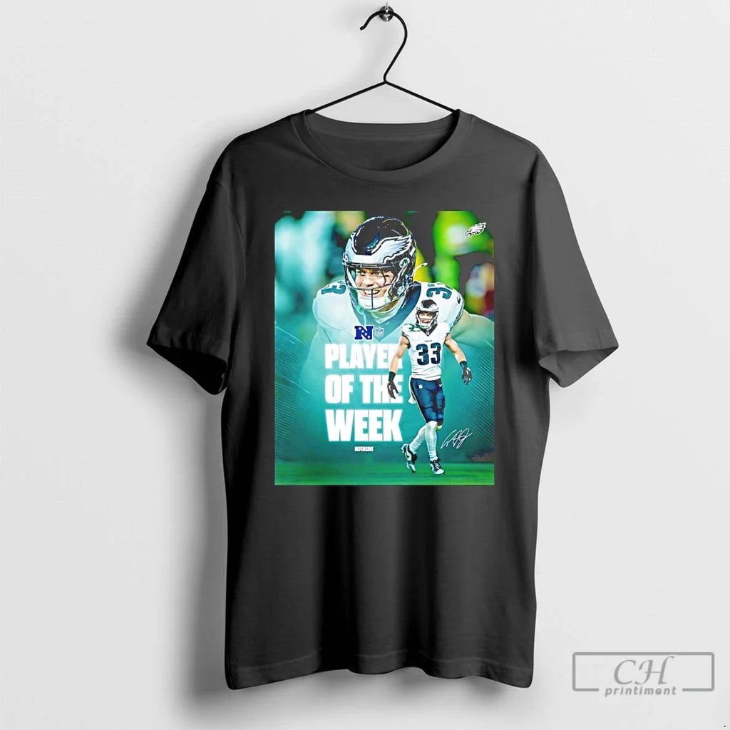 Classic Cooper Dejean 2025 Nfc Defensive Player Week Signature T-Shirts, Hoodie, Sweatshirt - T-Shirt, Sweatshirt, Hoodie