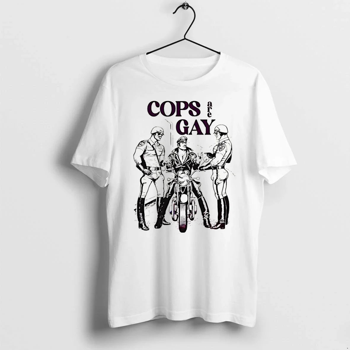 Classic Cops Are Gay Tom Of Finland Graphic Lgbt Shirts Sweater Unisex T-shirt, Sweatshirt, Hoodie, Long Sleeve Tee - T-Shirt, Sweatshirt, Hoodie