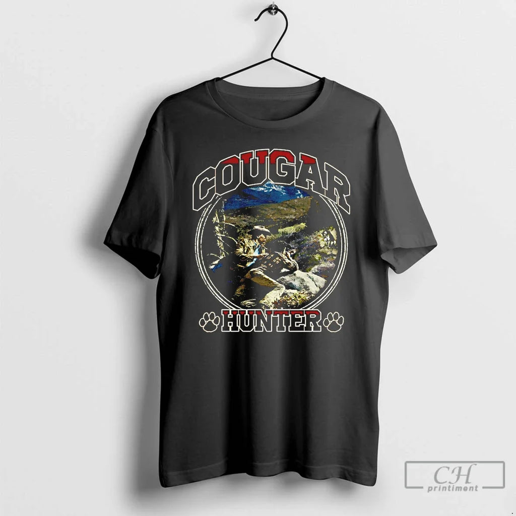 Classic Cougar Hunter Vintage Unisex T-shirt, Sweatshirt, Hoodie, Long Sleeve Tee - T-Shirt, Sweatshirt, Hoodie