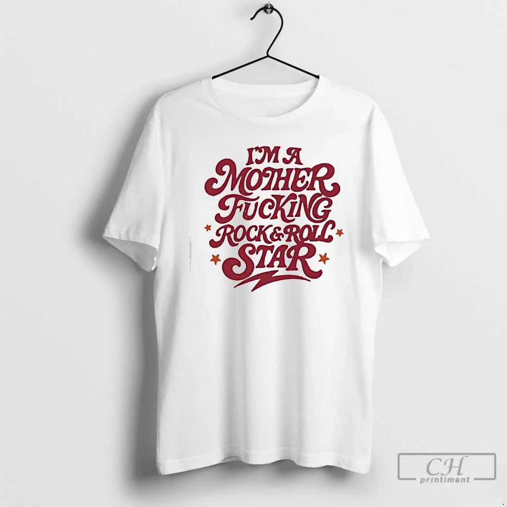 Classic Counting Crows Im Mother Fucking Rock Roll Star T-Shirts, Hoodie, Sweatshirt - T-Shirt, Sweatshirt, Hoodie