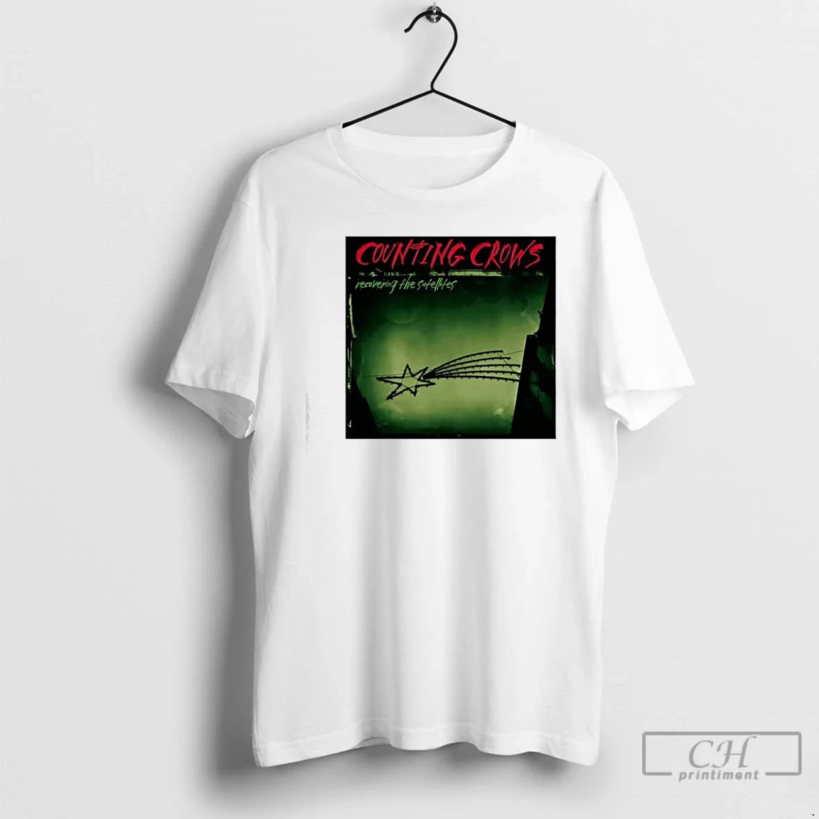 Classic Counting Crows Recovering Satellites Long December T-Shirts, Hoodie, Sweatshirt - T-Shirt, Sweatshirt, Hoodie