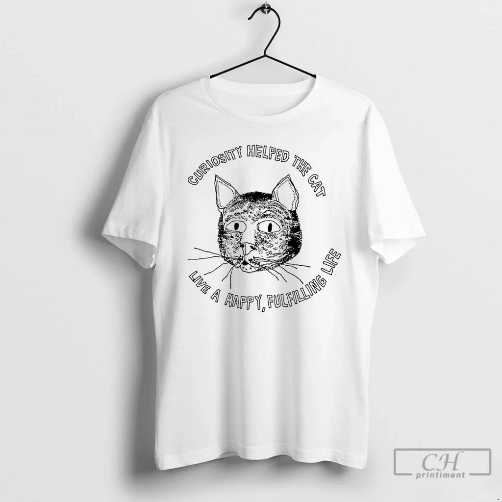 Classic Curiosity Helped Cat Live Happy Fulfilling Life T-Shirts, Hoodie, Sweatshirt - T-Shirt, Sweatshirt, Hoodie