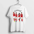 Classic Damn Arsenal Fc Big 4 Players Cartoon Shirts Sweater Unisex T-shirt, Sweatshirt, Hoodie, Long Sleeve Tee - T-Shirt, Sweatshirt, Hoodie