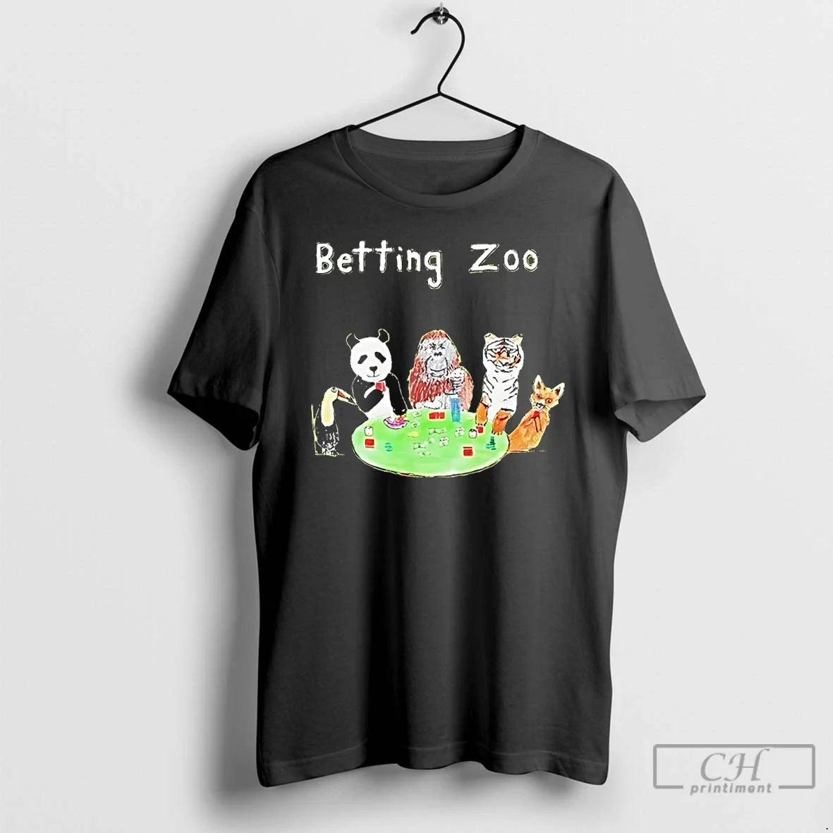Classic Dave Portnoy Wearing Panda Gorilla Tiger Fox Betting Zoo T-Shirts, Hoodie, Sweatshirt - T-Shirt, Sweatshirt, Hoodie