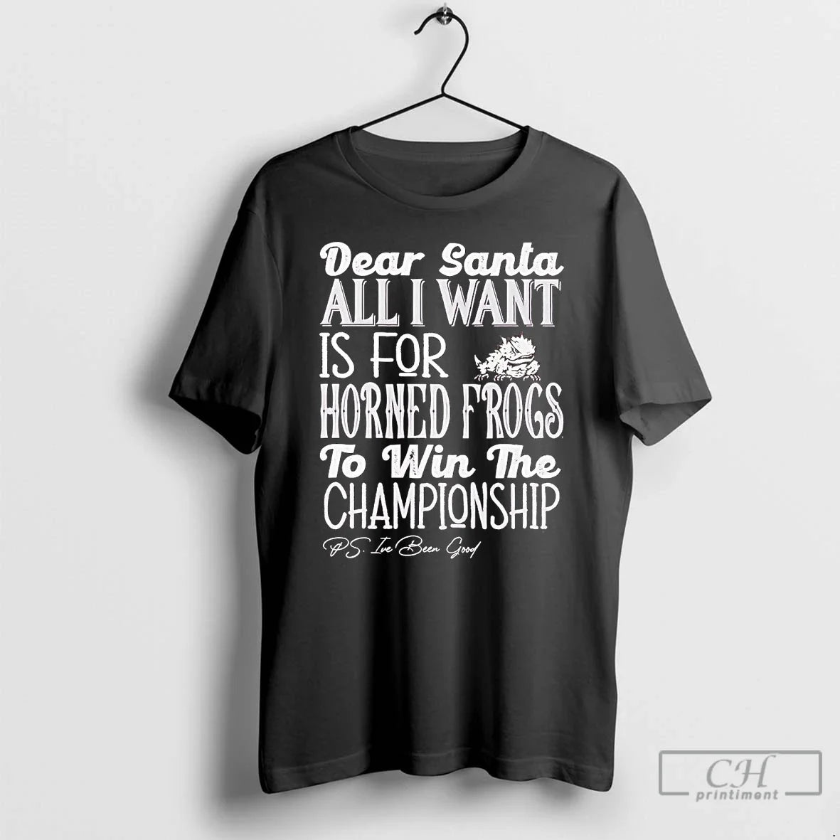 Classic Dead Santa All I Want Is Tcu Horned Frogs Win T-Shirts, Hoodie, Sweatshirt - T-Shirt, Sweatshirt, Hoodie