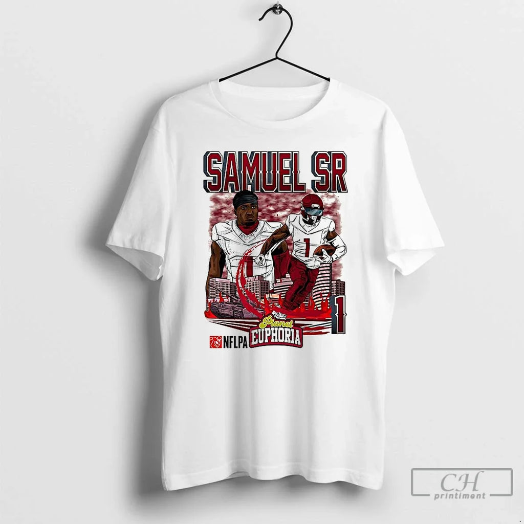 Classic Deebo Samuel Sr Washington Commanders Football Tank Player Number 1 Cartoon T-Shirts, Hoodie, Sweatshirt - T-Shirt, Sweatshirt, Hoodie