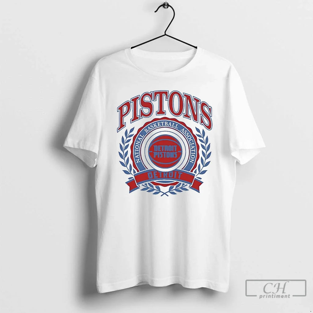 Classic Detroit Pistons Nba Crest T-Shirts, Hoodie, Sweatshirt - T-Shirt, Sweatshirt, Hoodie