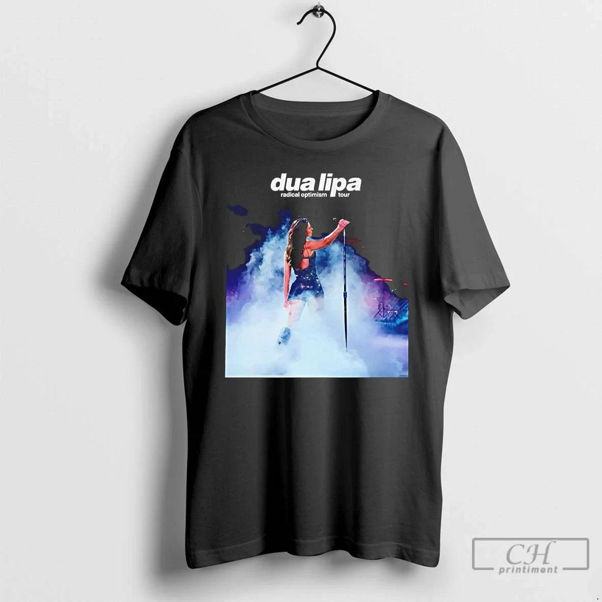 Classic Dua Lipa Radical Optimism Tour Print Round Neck Unisex T-shirt, Sweatshirt, Hoodie, Long Sleeve Tee - T-Shirt, Sweatshirt, Hoodie