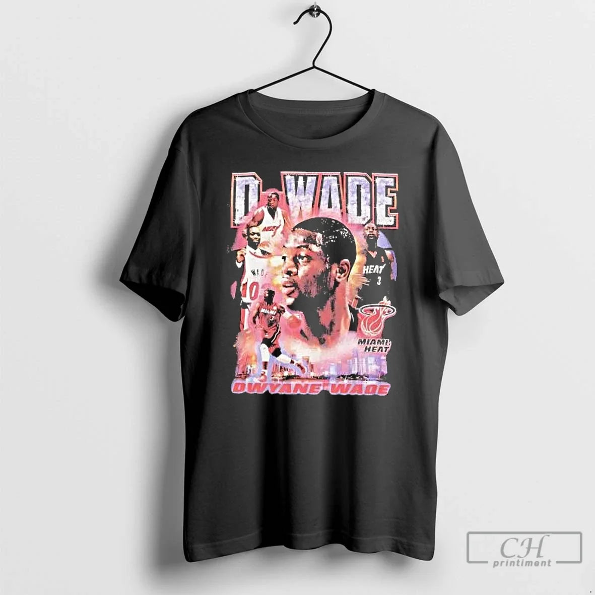 Classic Dwyane Wade D Wade Picture Collage Miami Heat T-Shirts, Hoodie, Sweatshirt - T-Shirt, Sweatshirt, Hoodie
