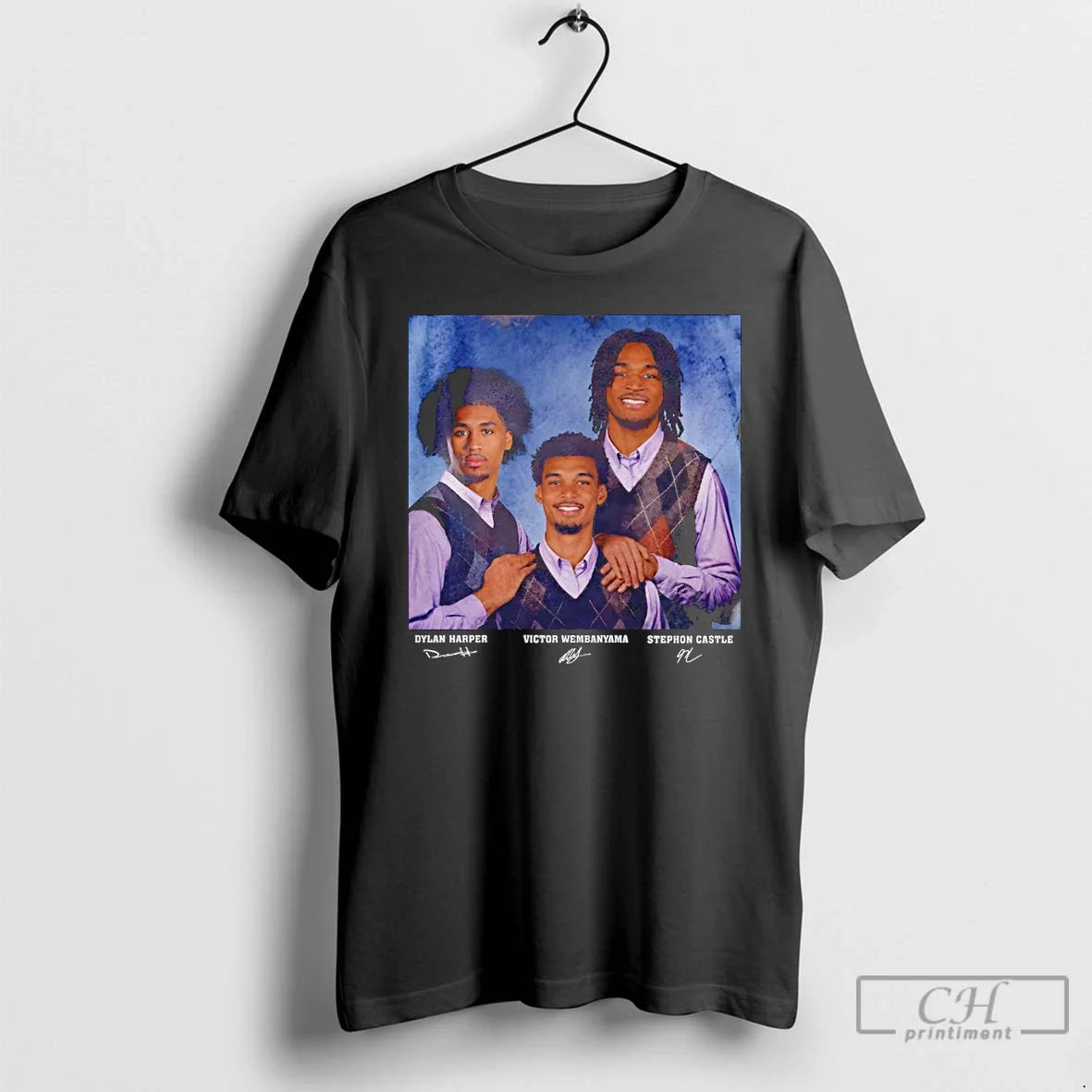 Classic Dylan Harper Stephon Castle Victor Wembanyama Basketball Step Brothers 2026 Unisex T-shirt, Sweatshirt, Hoodie, Long Sleeve Tee - T-Shirt, Sweatshirt, Hoodie