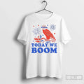 Classic Eagle Today We Boom Firework 4th Of July Unisex T-shirt, Sweatshirt, Hoodie, Long Sleeve Tee - T-Shirt, Sweatshirt, Hoodie