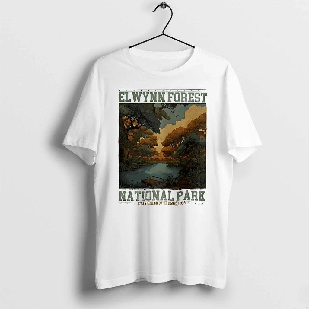 Classic Elwynn Forest National Park Stay Clear Of The Murlocs Shirts Sweater Unisex T-shirt, Sweatshirt, Hoodie, Long Sleeve Tee - T-Shirt, Sweatshirt, Hoodie