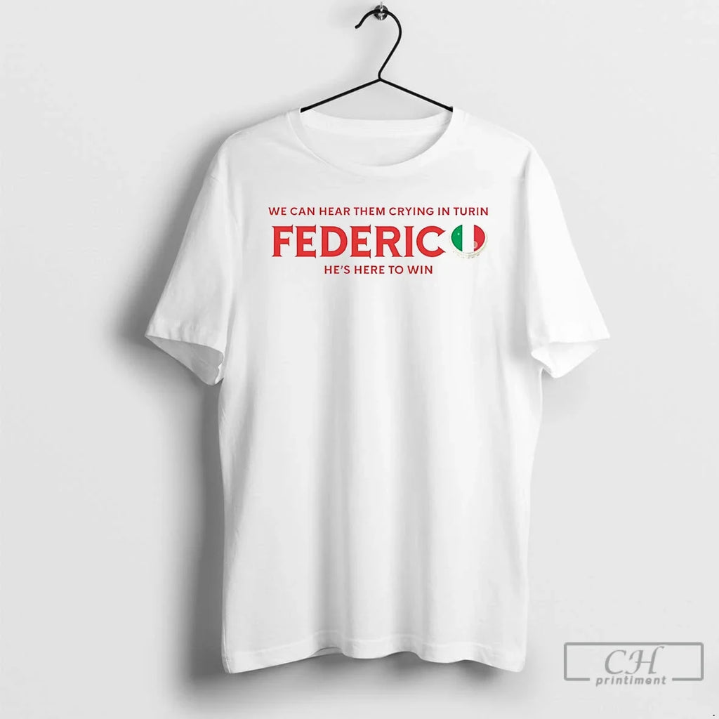 Classic Federico Chiesa We Can Hear Them Crying Turin T-Shirts, Hoodie, Sweatshirt - T-Shirt, Sweatshirt, Hoodie
