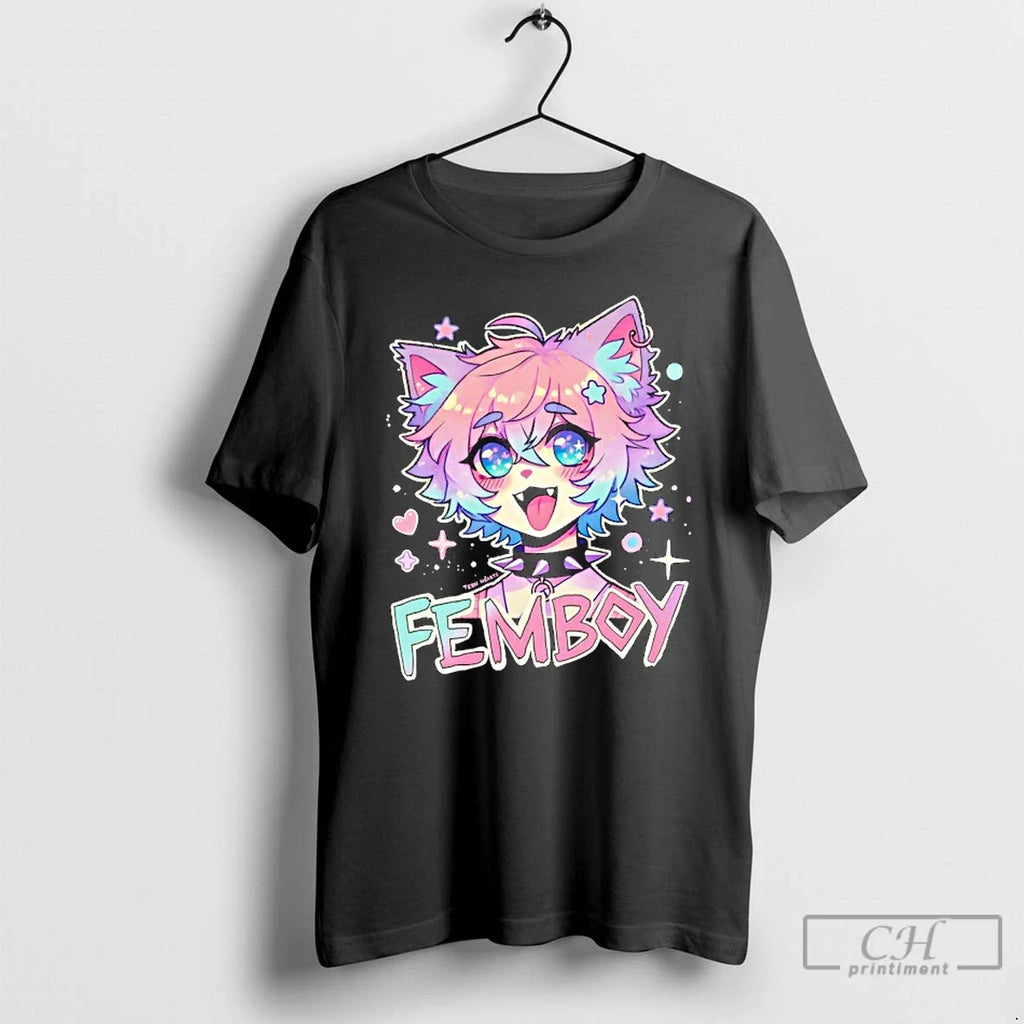 Classic Femboy Anime T-Shirts, Hoodie, Sweatshirt - T-Shirt, Sweatshirt, Hoodie