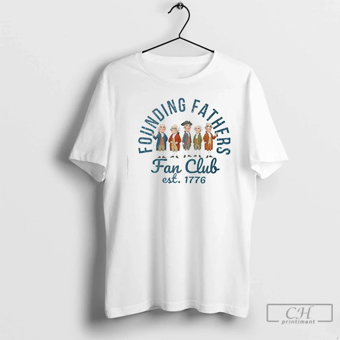 Classic Founding Fathers Fan Club Est 1776 T-Shirts, Hoodie, Sweatshirt - T-Shirt, Sweatshirt, Hoodie