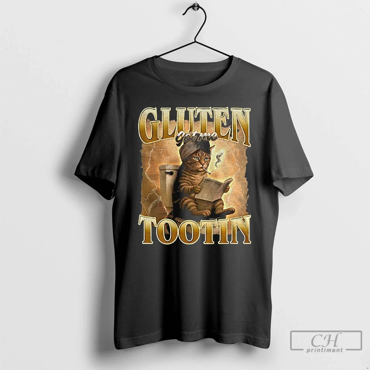 Classic Funny Cat Gluten Got Me Tootin Vintage T-Shirts, Hoodie, Sweatshirt - T-Shirt, Sweatshirt, Hoodie