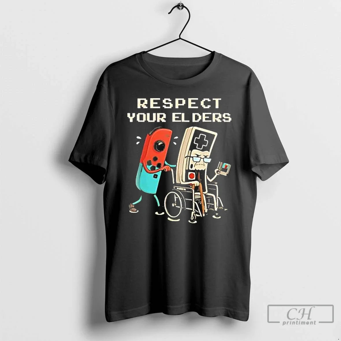 Classic Gaming Respect Your Elders T-Shirts, Hoodie, Sweatshirt - T-Shirt, Sweatshirt, Hoodie