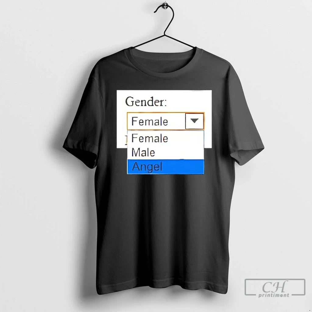Classic Gender Female Male Angel T-Shirts, Hoodie, Sweatshirt - T-Shirt, Sweatshirt, Hoodie