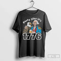 Classic George Washington Eagle Party Like Its 1776 Unisex T-shirt, Sweatshirt, Hoodie, Long Sleeve Tee - T-Shirt, Sweatshirt, Hoodie