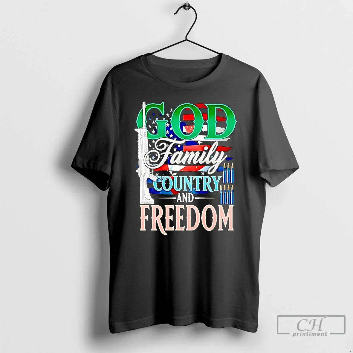 Classic God Family Country Freedom American Flag T-Shirts, Hoodie, Sweatshirt - T-Shirt, Sweatshirt, Hoodie