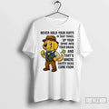 Classic Golden Retriever Never Hold Your Farts Travel Up Your Spine Your Brain T-Shirts, Hoodie, Sweatshirt - T-Shirt, Sweatshirt, Hoodie