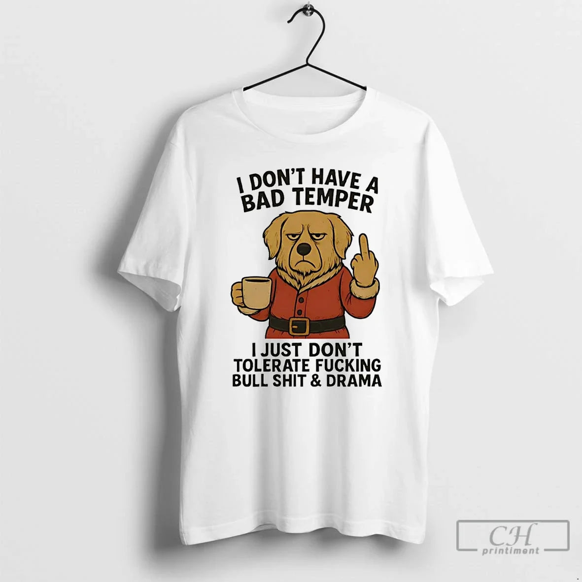 Classic Golden Retriever I Dont Have Bad Temper I Just Dont T-Shirts, Hoodie, Sweatshirt - T-Shirt, Sweatshirt, Hoodie