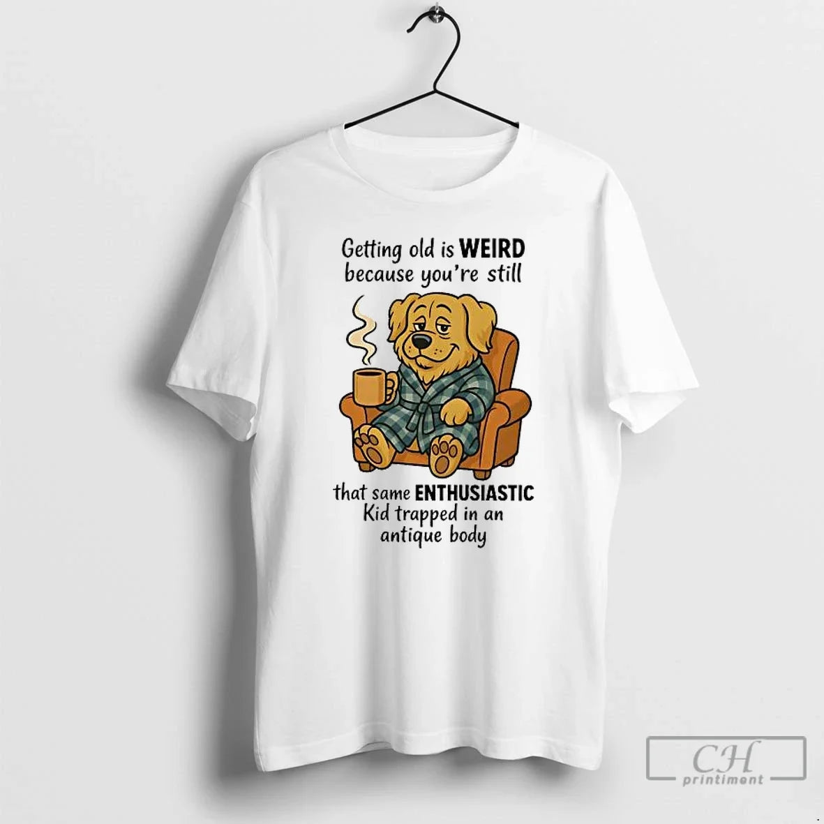 Classic Golden Retriever Getting Old Is Weird Because Youre Still Same Enthusiatic T-Shirts, Hoodie, Sweatshirt - T-Shirt, Sweatshirt, Hoodie