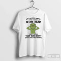 Classic Grinch Am I Only Person Voice My Head T-Shirts, Hoodie, Sweatshirt - T-Shirt, Sweatshirt, Hoodie