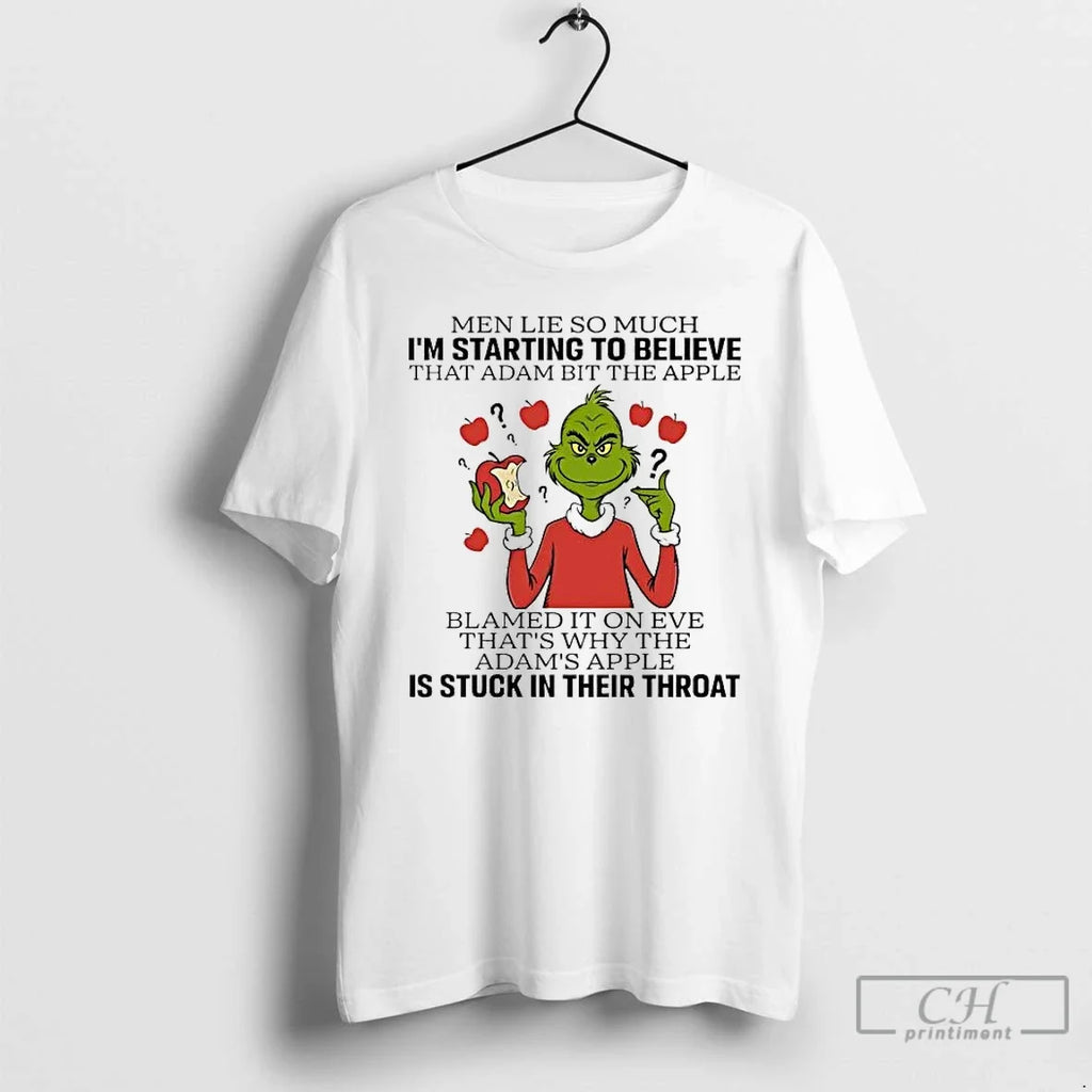 Classic Grinch Lie So Much Im Starting Believe T-Shirts, Hoodie, Sweatshirt - T-Shirt, Sweatshirt, Hoodie