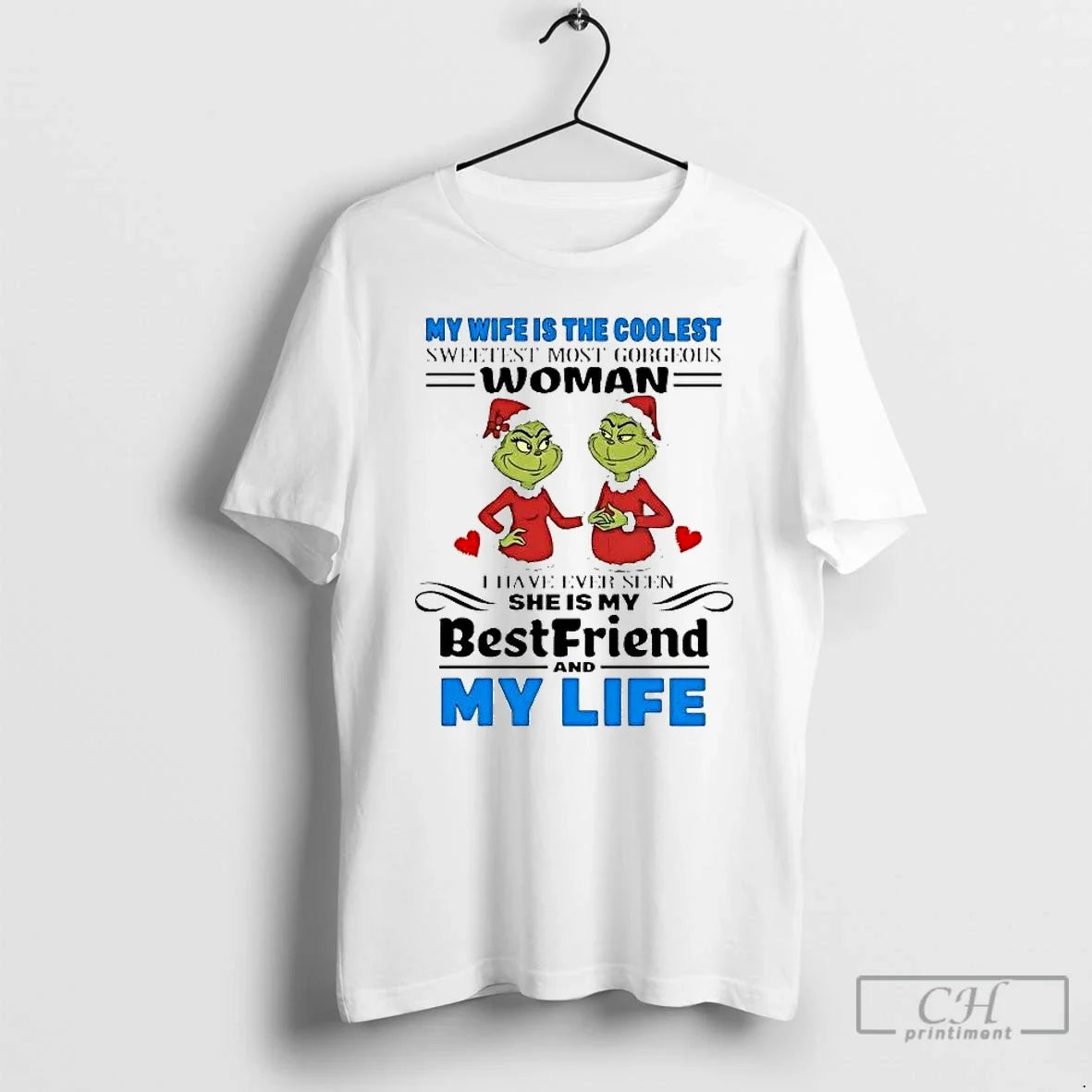 Classic Grinch My Wife Is Coolest Sweetest Most Gorgedus Woman T-Shirts, Hoodie, Sweatshirt - T-Shirt, Sweatshirt, Hoodie