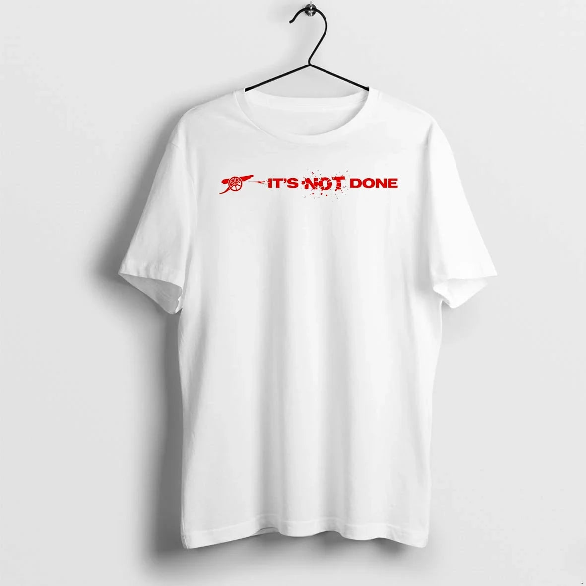 Classic Gunner Winner 25 26 Arsenal Premier League Champions Its Not Done Shirts Sweater Unisex T-shirt, Sweatshirt, Hoodie, Long Sleeve Tee - T-Shirt, Sweatshirt, Hoodie