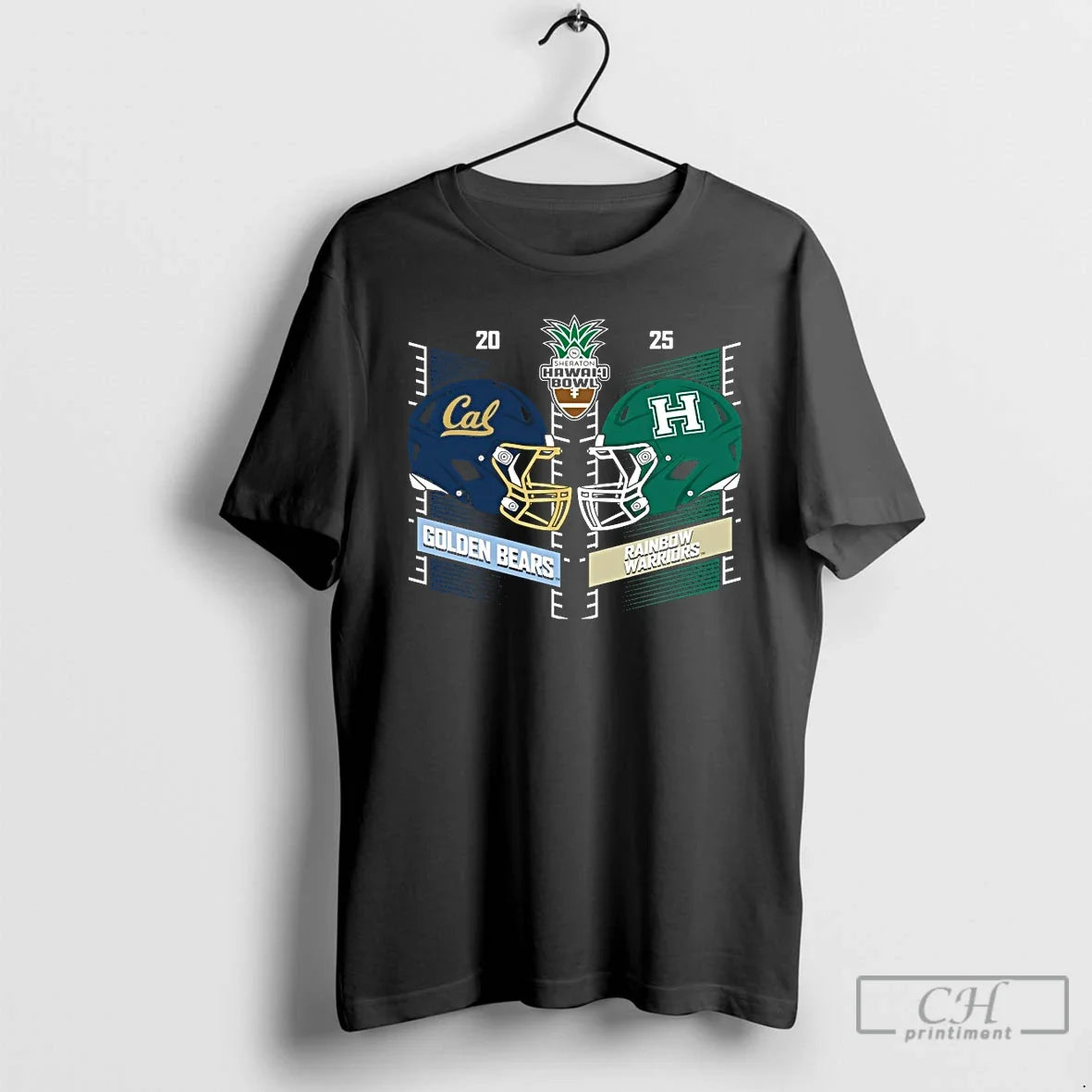 Classic Hawaii Rainbow Warriors Vs California Golden Bears 2025 Hawaii Bowl Heat Heat Helmet T-Shirts, Hoodie, Sweatshirt - T-Shirt, Sweatshirt, Hoodie