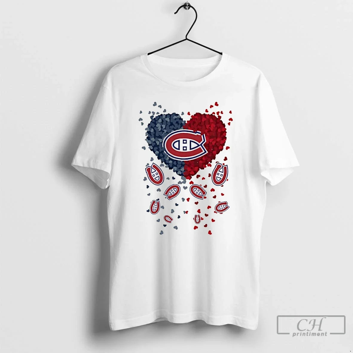 Classic Heart Of Montreal Canadiens Hockey Nhl 2026 Unisex T-shirt, Sweatshirt, Hoodie, Long Sleeve Tee - T-Shirt, Sweatshirt, Hoodie