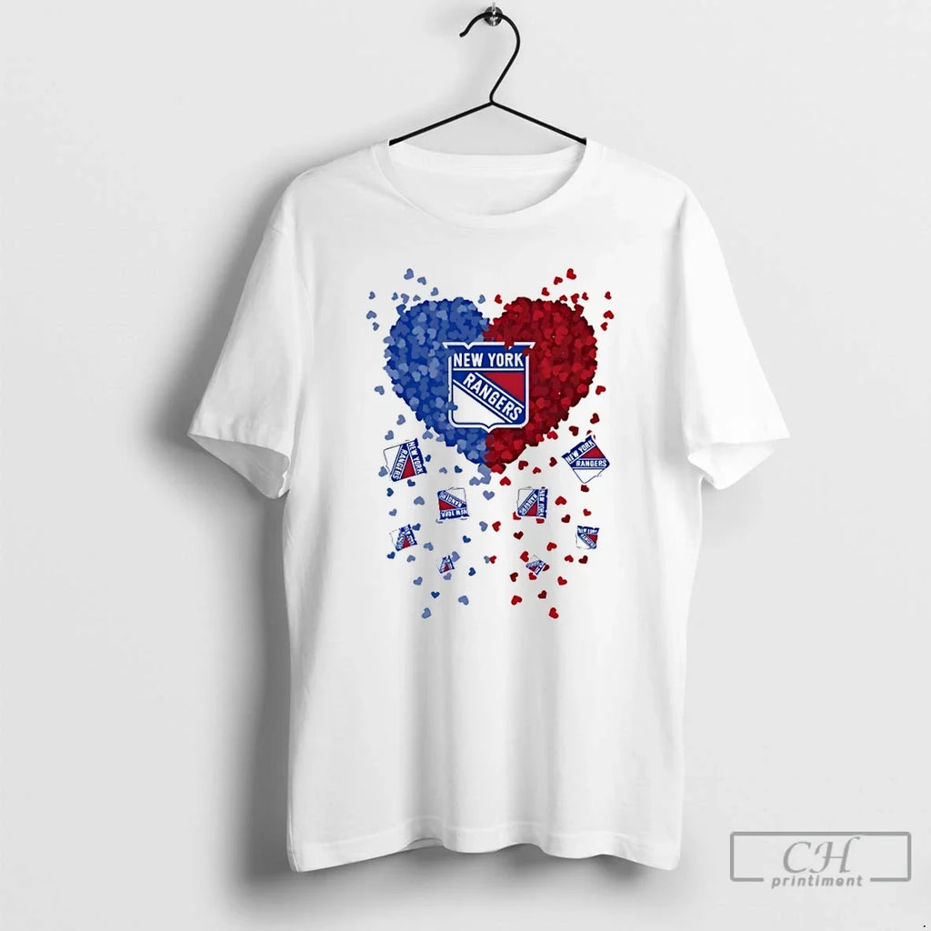 Classic Heart Of New York Rangers Hockey Nhl 2026 Unisex T-shirt, Sweatshirt, Hoodie, Long Sleeve Tee - T-Shirt, Sweatshirt, Hoodie