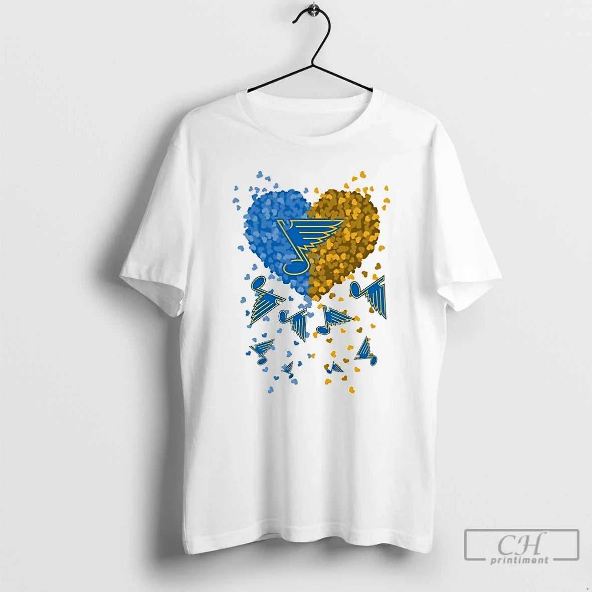 Classic Heart Of St Louis Blues Hockey Nhl 2026 Unisex T-shirt, Sweatshirt, Hoodie, Long Sleeve Tee - T-Shirt, Sweatshirt, Hoodie