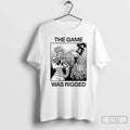 Classic Hisoka Morow Hunter X Hunter The Game Was Rigged Unisex T-shirt, Sweatshirt, Hoodie, Long Sleeve Tee - T-Shirt, Sweatshirt, Hoodie