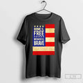 Classic Home Free Because Brave Usa Flag T-Shirts, Hoodie, Sweatshirt - T-Shirt, Sweatshirt, Hoodie